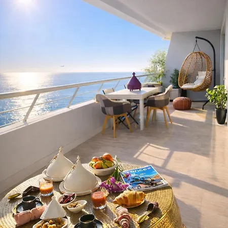 Διαμέρισμα Le Balcon Des Anges Vue Panoramique Sur L 'azur Parking Gratuit Villeneuve-Loubet