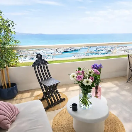 Διαμέρισμα Le Balcon Des Anges Vue Panoramique Sur L 'azur Parking Gratuit