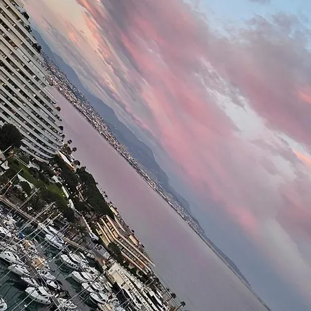 Le Balcon Des Anges Vue Panoramique Sur L 'azur Parking Gratuit Villeneuve-Loubet