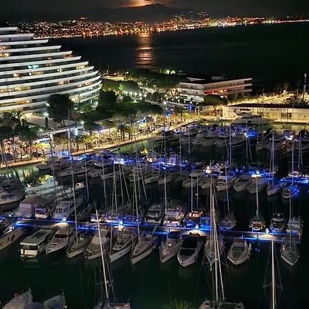 Διαμέρισμα Le Balcon Des Anges Vue Panoramique Sur L 'azur Parking Gratuit Villeneuve-Loubet